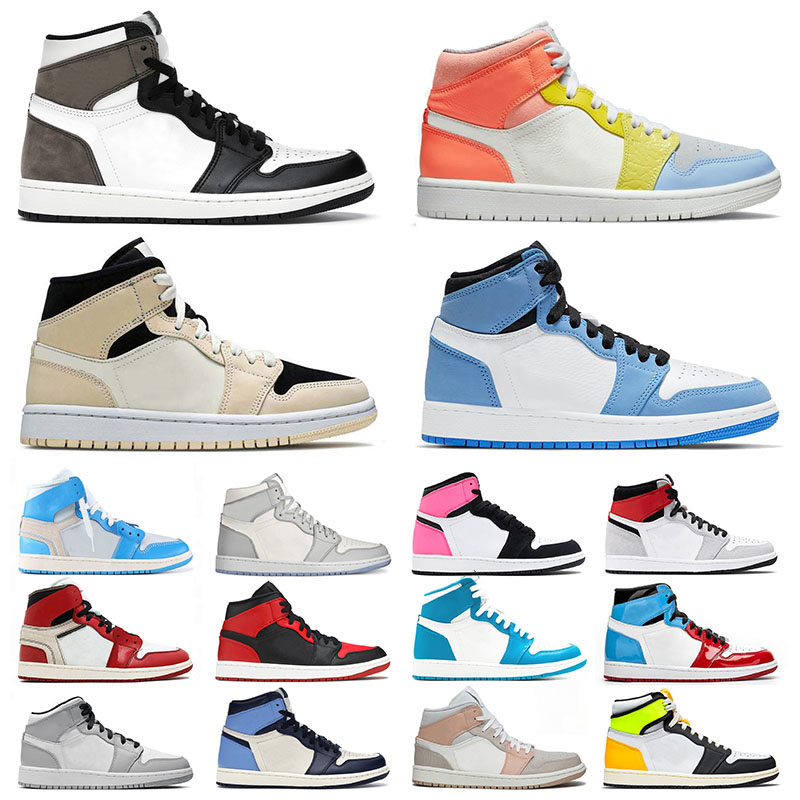 Top Quality Jumpman 1 1s Men Women Basketball Shoes Mid Milan High Dark Mocha Pink Cactus Jack Obsidian Retro UNC Fearless Trainers Mens Wom
Top Quality Jumpman 1 1s Men Women Basketball Shoes Mid Milan High Dark Mocha Pink Cactus Jack Obsidian Retro UNC Fearless Trainers Mens Wom