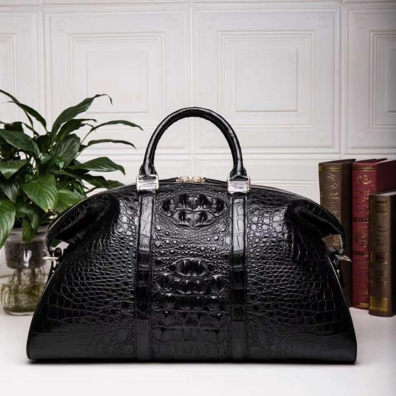 Duffel Bags 2021 SS Genuine Crocodile Duffle Fashion Small Leather Luggage Luxury Alligator Travel Shoe, Black
Duffel Bags 2021 SS Genuine Crocodile Duffle Fashion Small Leather Luggage Luxury Alligator Travel Shoe, Black