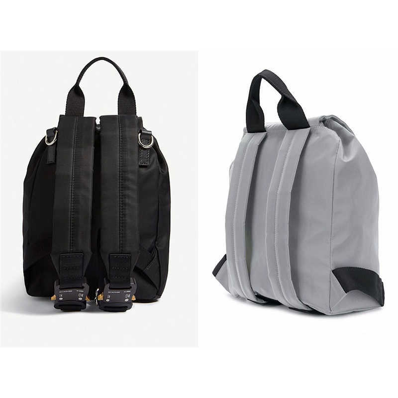 Hip Hop Alyx Backpack Men Women Casual Streetwear High Quality Alyx Crossbody Bag Metal Buckle Multifunctional Tactical Alyx Bag Q0622