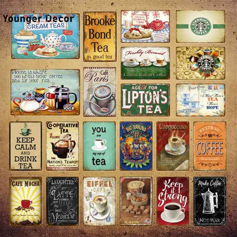 Classic Italian Coffee Metal Tin Signs Drink Tea Mocha Vintage Poster Plate For Bar Home Kitchen Decor Wall Sticker YI-037
Classic Italian Coffee Metal Tin Signs Drink Tea Mocha Vintage Poster Plate For Bar Home Kitchen Decor Wall Sticker YI-037