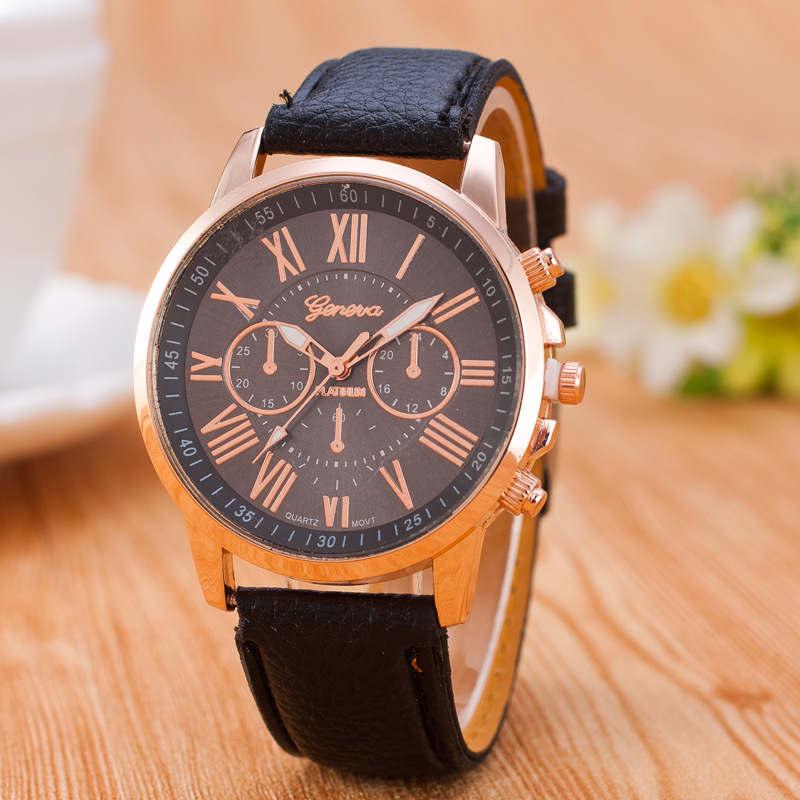 Wristwatches Leather Quartz Watch Women Men Ladies Fashion Wrist Clock Relogio Feminino Masculino, Green
Wristwatches Leather Quartz Watch Women Men Ladies Fashion Wrist Clock Relogio Feminino Masculino, Green