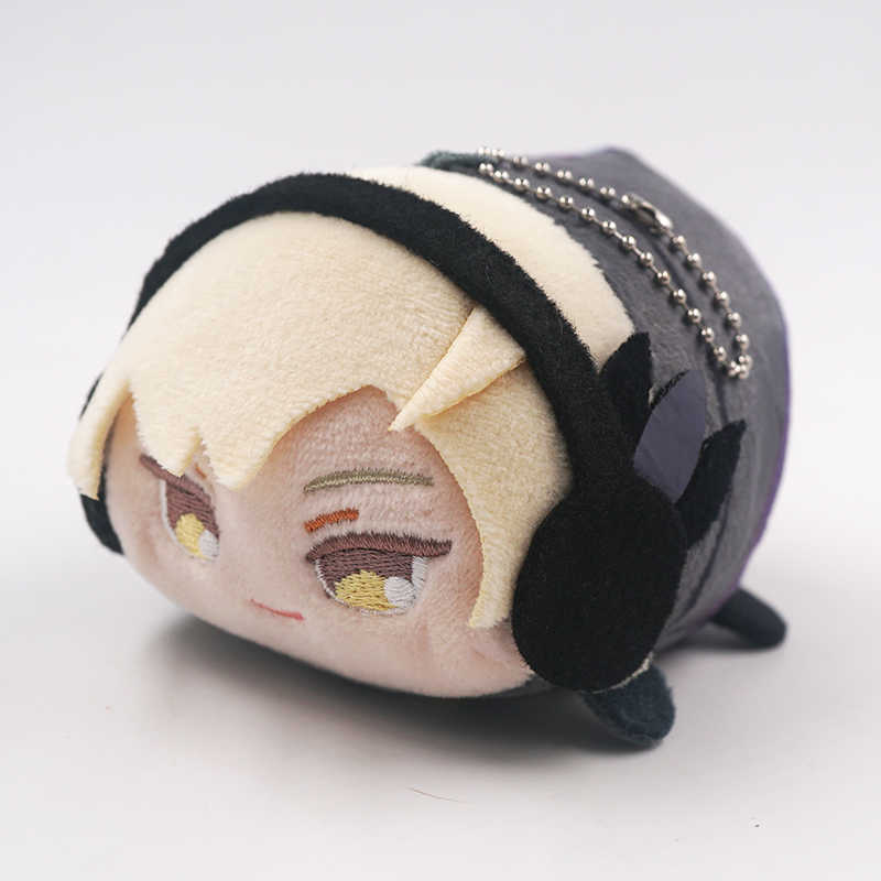 9cm JoJos Bizarre Adventure Golden Wind Anime Risotto Nero Pesci Melone Diavolo ITA BAG Plush Keychain G1019