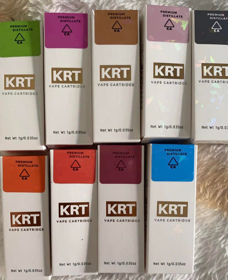 Newest KRT Premium Atomizers With Packages 510 Thread Ceramic Glass Cart 0.8ml 1.0ml Golden Vape Cartridges
Newest KRT Premium Atomizers With Packages 510 Thread Ceramic Glass Cart 0.8ml 1.0ml Golden Vape Cartridges