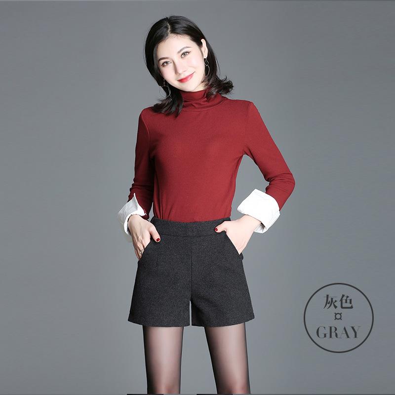 Autumn And Winter Women's Wear Elastic Waist Shorts Casual Loose Thin Wild Versatile