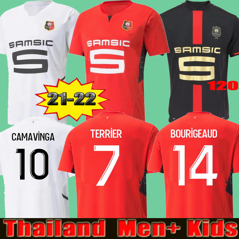21 22 Stade Rennais soccer jerseys Men + kids 120th Anniversary Guirassy kitTerrier 2021 2022 maillots Rennes Niang Camavinga Bourigeaud DOKU NZONZI Football Shirts, Kids 21 22 away
21 22 Stade Rennais soccer jerseys Men + kids 120th Anniversary Guirassy kitTerrier 2021 2022 maillots Rennes Niang Camavinga Bourigeaud DOKU NZONZI Football Shirts, Kids 21 22 away