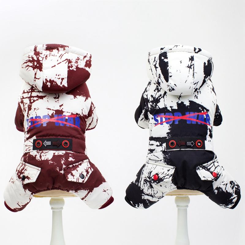 Dog Apparel 4 Legged Winter Cotton-padded Clothes Autumn And Coat Jacket For Dogs Warm S-XXL Size
Dog Apparel 4 Legged Winter Cotton-padded Clothes Autumn And Coat Jacket For Dogs Warm S-XXL Size