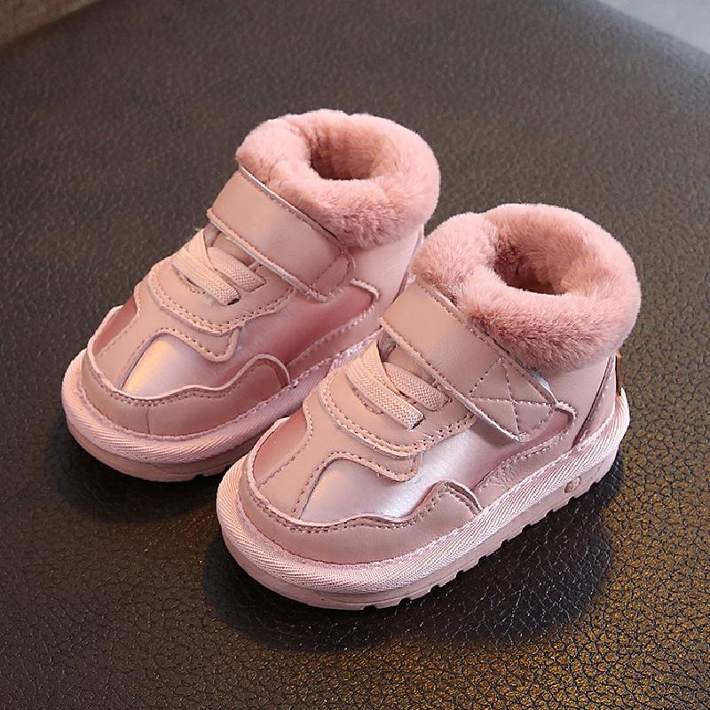 Boots 2021 Winter Kids Fashion Snow Thick Child Leather Warm Plush Soft Bottom Baby Girls Boys Waterproof Boot Shoe, Black;grey
Boots 2021 Winter Kids Fashion Snow Thick Child Leather Warm Plush Soft Bottom Baby Girls Boys Waterproof Boot Shoe, Black;grey