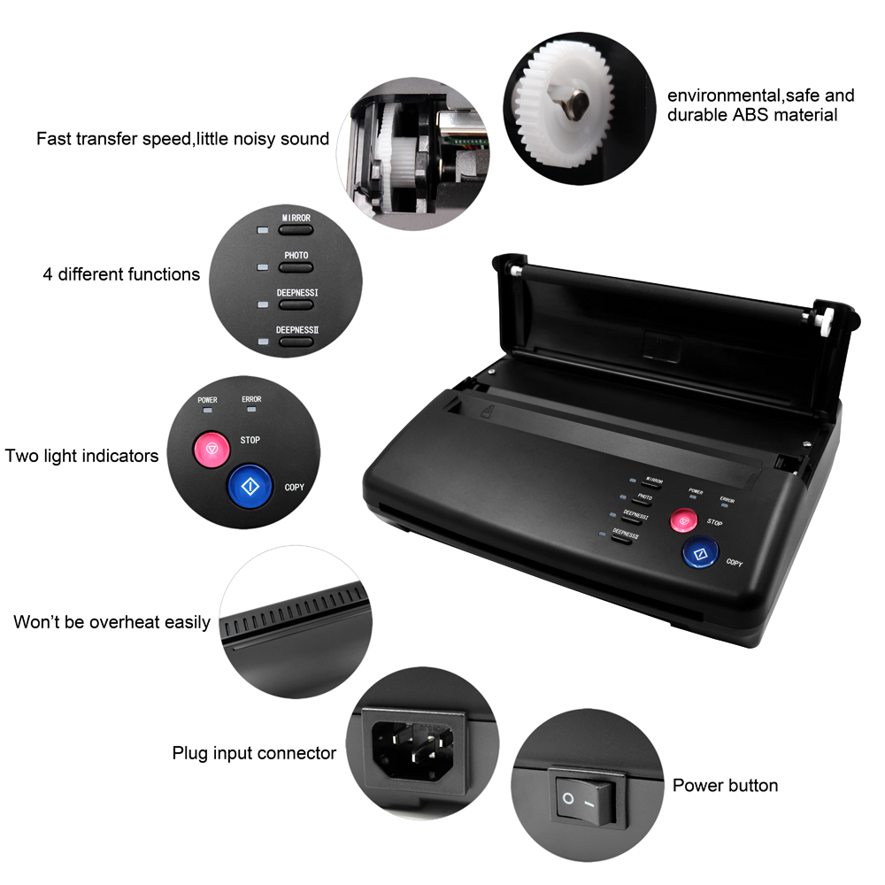 Tattoo Transfer Machine Copier Printer Machine Thermal Stencil Paper Maker for Artists Tattoo Transfer Paper SupplyScouts
Tattoo Transfer Machine Copier Printer Machine Thermal Stencil Paper Maker for Artists Tattoo Transfer Paper SupplyScouts