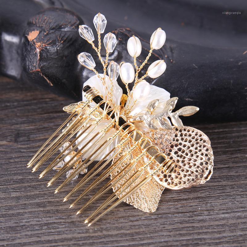 Hair Clips & Barrettes Hand-combed Golden Leaves Comb Bridal Tiara Insert Jewelry Little Girl Dress Accessories, Golden;silver
Hair Clips & Barrettes Hand-combed Golden Leaves Comb Bridal Tiara Insert Jewelry Little Girl Dress Accessories, Golden;silver