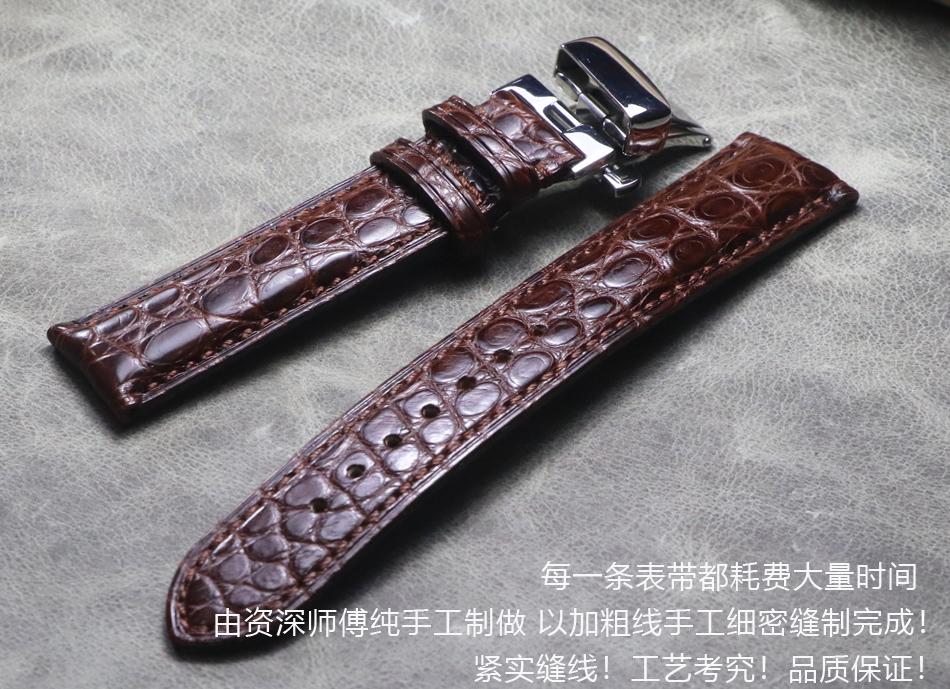 Watch Bands Handmade Crocodile Pattern Luxury Design Leather Watchbands With Automatic Buckle Men Band 18 19 20 21 22mm Straps
Watch Bands Handmade Crocodile Pattern Luxury Design Leather Watchbands With Automatic Buckle Men Band 18 19 20 21 22mm Straps