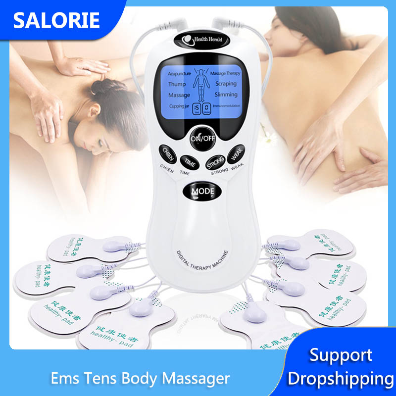 Tens Body Massager Digital EMS Electric Pulse Massager Muscle Stimulator Therapy Device Pain Relief Acupuncture Physiotherapy
Tens Body Massager Digital EMS Electric Pulse Massager Muscle Stimulator Therapy Device Pain Relief Acupuncture Physiotherapy