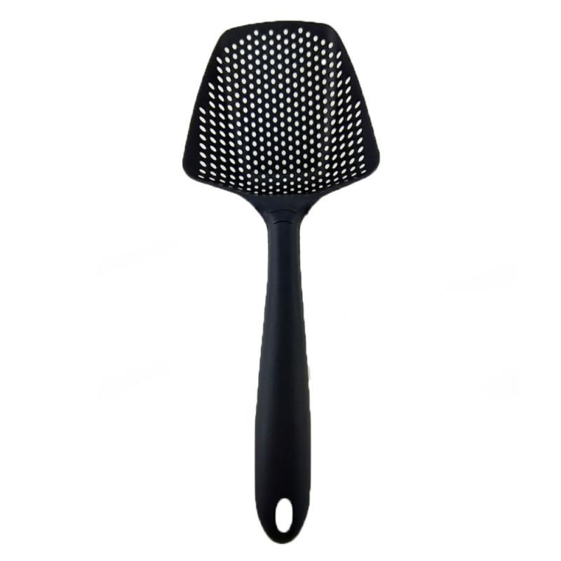 Multifunction Scoop Colander Home Soup Spoon Handle Dinnerware Kitchen Cooking Drain Utensil Nylon Filter Kitchen Accessories