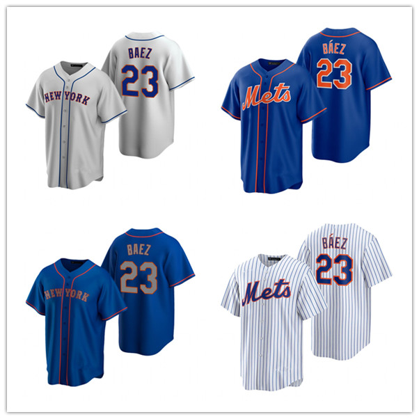 New YorkMetsMEN WOMEN YOUTH Javier Baez #23 Replica Alternate Home baseball Jersey
New YorkMetsMEN WOMEN YOUTH Javier Baez #23 Replica Alternate Home baseball Jersey