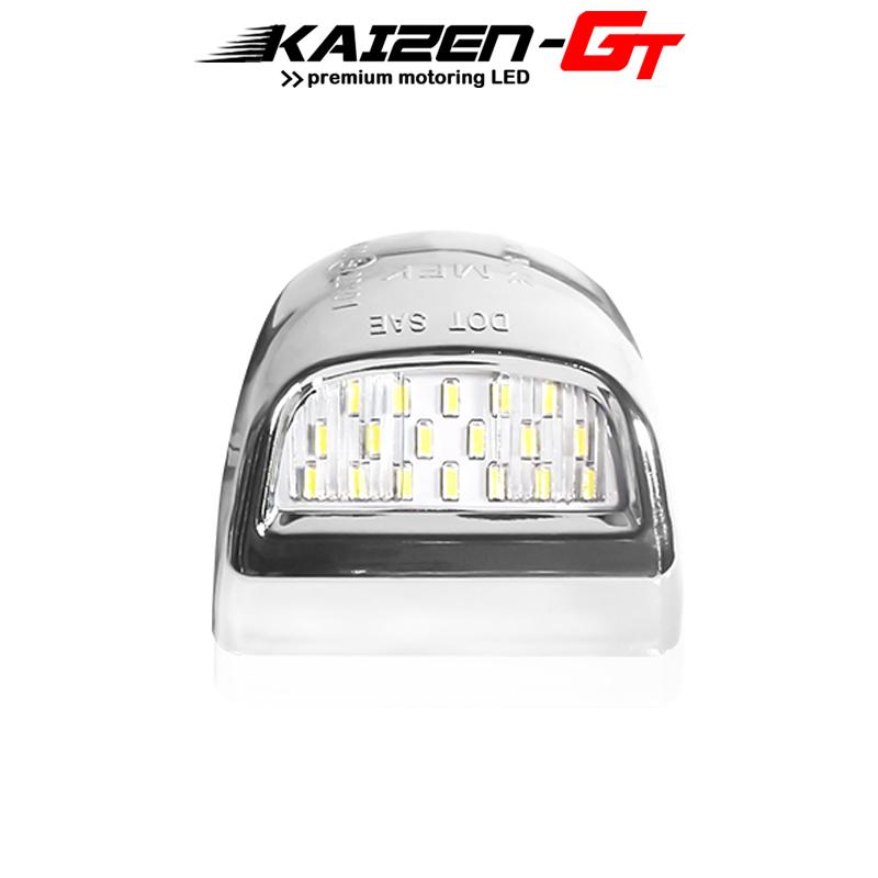 Emergency Lights 1PC Chrome Silver Lens Full LED White Number License Plate Light For Escalade Chevy Silverado Sierra 1500 2500
Emergency Lights 1PC Chrome Silver Lens Full LED White Number License Plate Light For Escalade Chevy Silverado Sierra 1500 2500