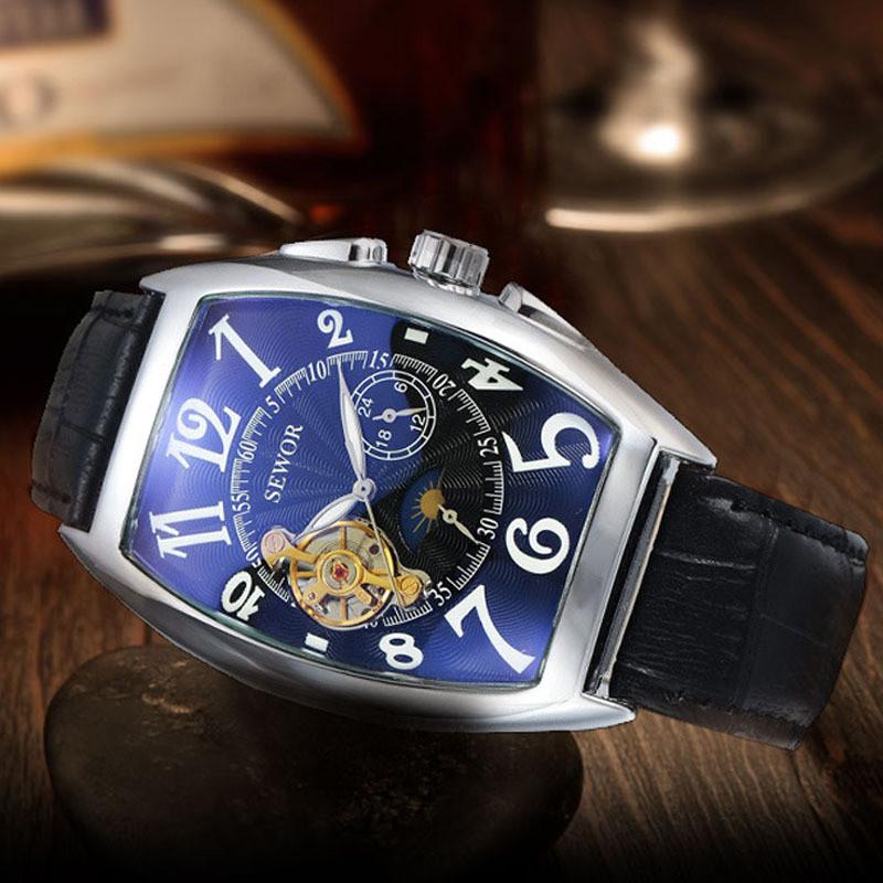 Wristwatches Fashion Business Tourbillon Mechanical Watch European And American Wine Barrel Belt Men's, 01
Wristwatches Fashion Business Tourbillon Mechanical Watch European And American Wine Barrel Belt Men's, 01