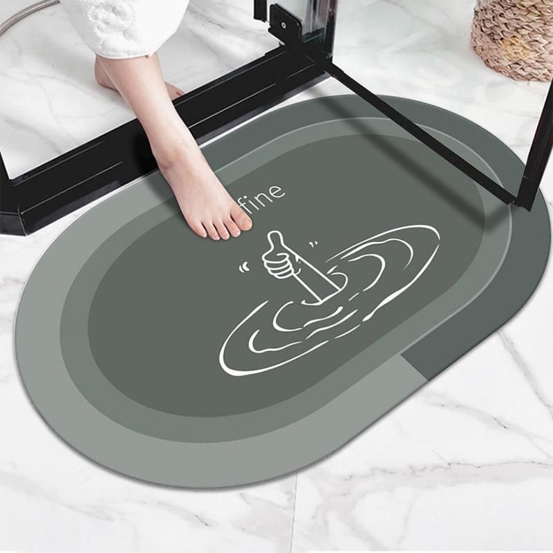 Bath Mats Super Absorbent Mat Quick Drying Bathroom Non-slip Floor Home Oil-proof Kitchen For Door
Bath Mats Super Absorbent Mat Quick Drying Bathroom Non-slip Floor Home Oil-proof Kitchen For Door