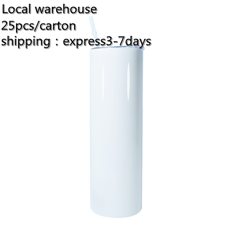 Local Warehouse 30 oz Sublimation Straight skinny Tumbler blan with plastic straw Insulation Water Bottle Drinking Cups Double Wall, 25pcs/carton
Local Warehouse 30 oz Sublimation Straight skinny Tumbler blan with plastic straw Insulation Water Bottle Drinking Cups Double Wall, 25pcs/carton