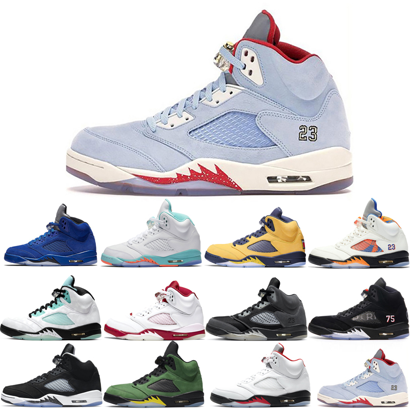 Basketball shoes 5s for men Top 3 Space Jam Oreo Metallic Silver Laney Royal International Flight Ice Blue Red Wings What The White Stealth Good
Basketball shoes 5s for men Top 3 Space Jam Oreo Metallic Silver Laney Royal International Flight Ice Blue Red Wings What The White Stealth Good