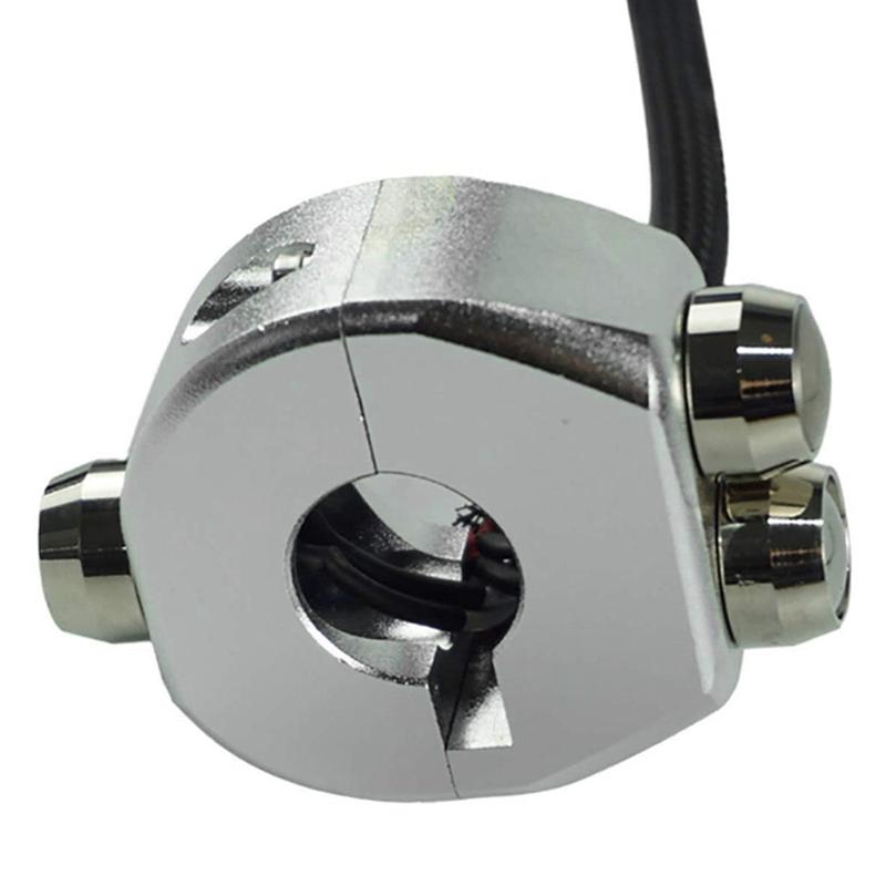 Handlebars 25MM Motorcycle Handlebar Switch Button Turn Signal Headlight Start ON OFF Self-Locking Self-Reset
Handlebars 25MM Motorcycle Handlebar Switch Button Turn Signal Headlight Start ON OFF Self-Locking Self-Reset