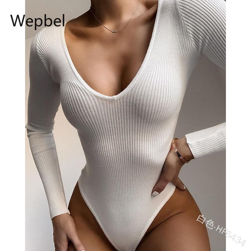 Women's Two Piece Pants WEPBEL Sexy Women Bodycon Bodysuits Plus Size V-neck Slim-Fit Jumpsuits Stretch Long Sleeve One-Piece Suit Rompers, White
Women's Two Piece Pants WEPBEL Sexy Women Bodycon Bodysuits Plus Size V-neck Slim-Fit Jumpsuits Stretch Long Sleeve One-Piece Suit Rompers, White
