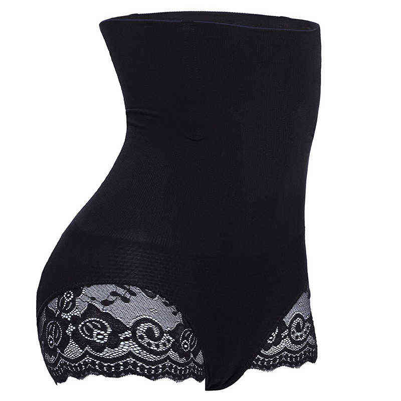 Plus Size Waist Trainer Body Shaper Hollow Out Tummy High Waist Butt Lifter Women Firm Shorts Shapewear Large Size 4XL 3XXL 211112