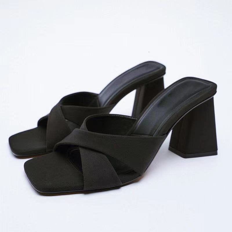 sandals thin heels pointed toe shoes slippers soft mules for women shallow comfort high cover basic casual slip-on rubber pu, Black 
sandals thin heels pointed toe shoes slippers soft mules for women shallow comfort high cover basic casual slip-on rubber pu, Black