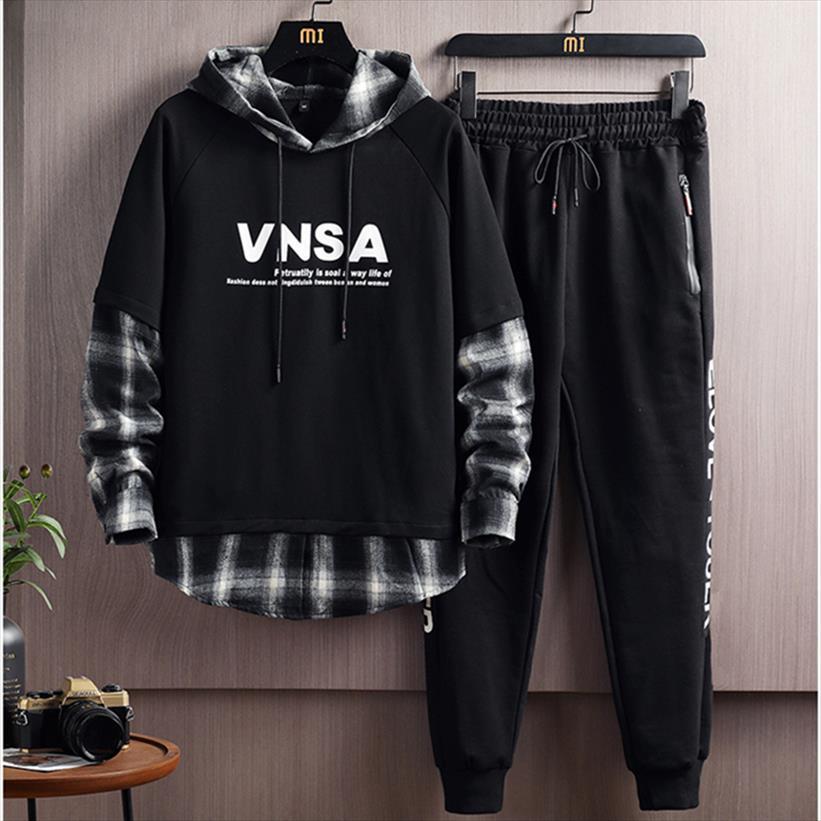 patchwork hoodies pant sportwear set men tracksuit hooded sport suit casual male couples sweat suits size 3xl, Gray
patchwork hoodies pant sportwear set men tracksuit hooded sport suit casual male couples sweat suits size 3xl, Gray
