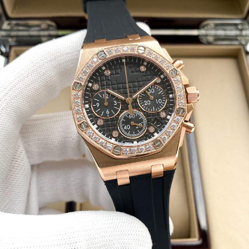 Wristwatches Men's Women's Octagonal 44mm Automatic Mechanical Watch Stainless Steel Case Rubber Strap Multifunction, Gold
Wristwatches Men's Women's Octagonal 44mm Automatic Mechanical Watch Stainless Steel Case Rubber Strap Multifunction, Gold