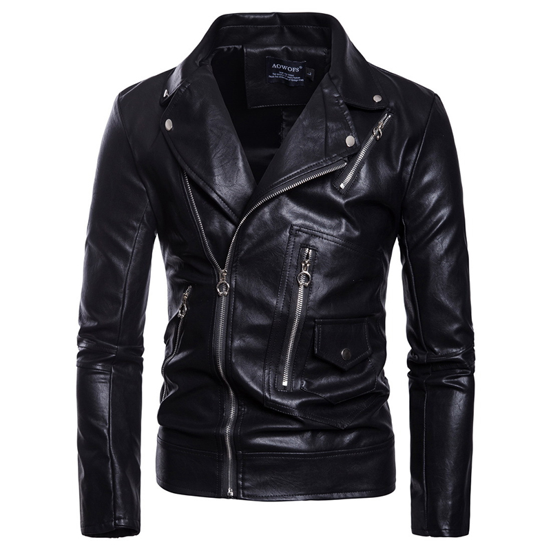 Motorcycle Leather Jacket Men Casual Biker Jacket Slim Fit Zippers Male Faux Leather Jackets and Coats -5XL, Black
Motorcycle Leather Jacket Men Casual Biker Jacket Slim Fit Zippers Male Faux Leather Jackets and Coats -5XL, Black