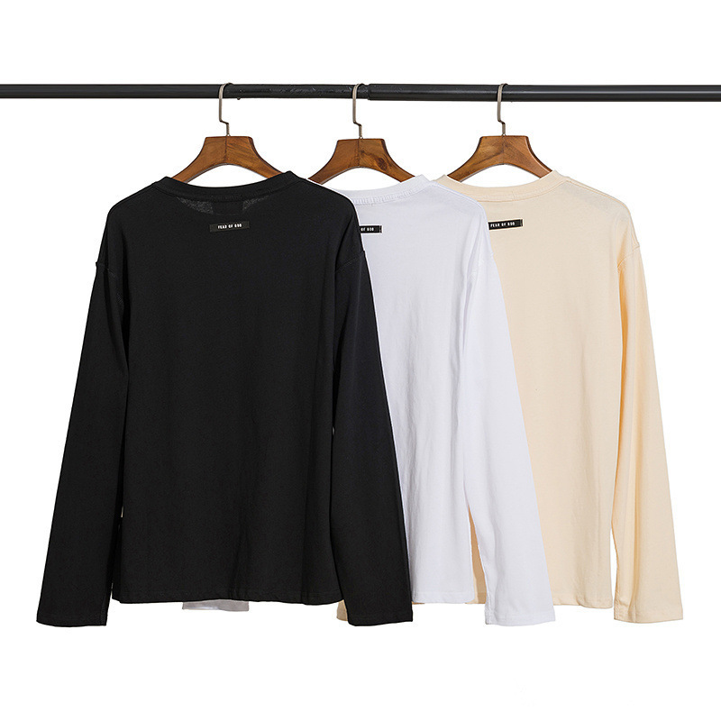 Chao brand fog Season 6 main line FG reflective printing long sleeve T-shirt E50B, White;black
Chao brand fog Season 6 main line FG reflective printing long sleeve T-shirt E50B, White;black