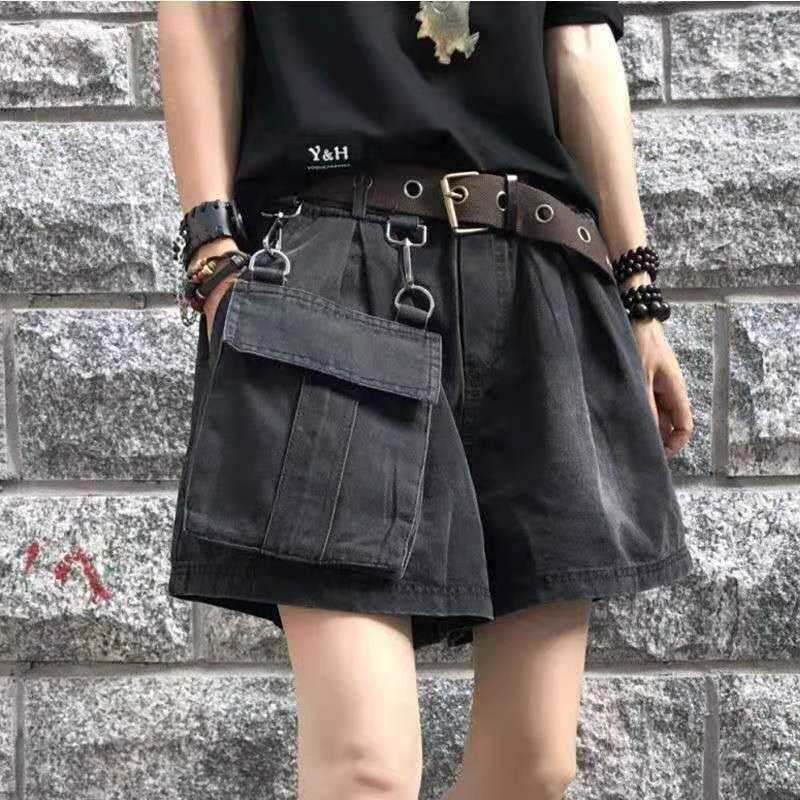 Women's Shorts Arrival Summer Women Loose Casual Button Fly Harem Pants All-matched Big Pocket Design Cotton Denim W38 Z95J, White;black
Women's Shorts Arrival Summer Women Loose Casual Button Fly Harem Pants All-matched Big Pocket Design Cotton Denim W38 Z95J, White;black