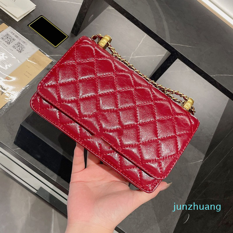 Designer- Classic Double Little Ball Bags Wallet Chain Vintage Adjustable Shoulder Strap Calfskin Oil Wax Leather Pocket Purse handbags
Designer- Classic Double Little Ball Bags Wallet Chain Vintage Adjustable Shoulder Strap Calfskin Oil Wax Leather Pocket Purse handbags