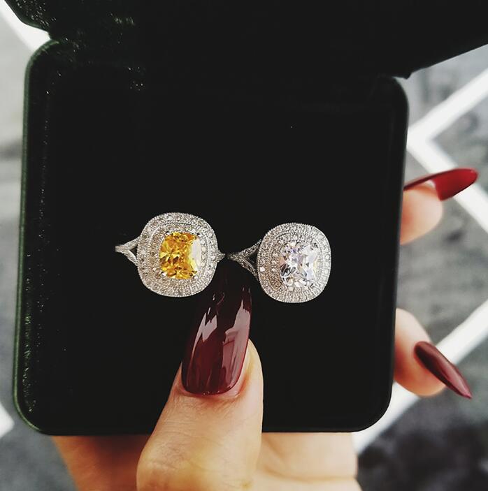 Sterg Sier Oval Cut Multi Color Topaz CZ Eternity Ring