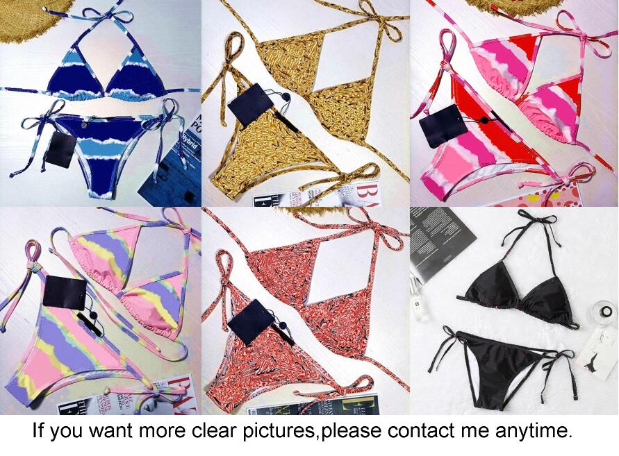 Vintage High Quality Ladies Printed Letter Flower Swimsuit Women Three-point Suit Swimwear, White;black
Vintage High Quality Ladies Printed Letter Flower Swimsuit Women Three-point Suit Swimwear, White;black