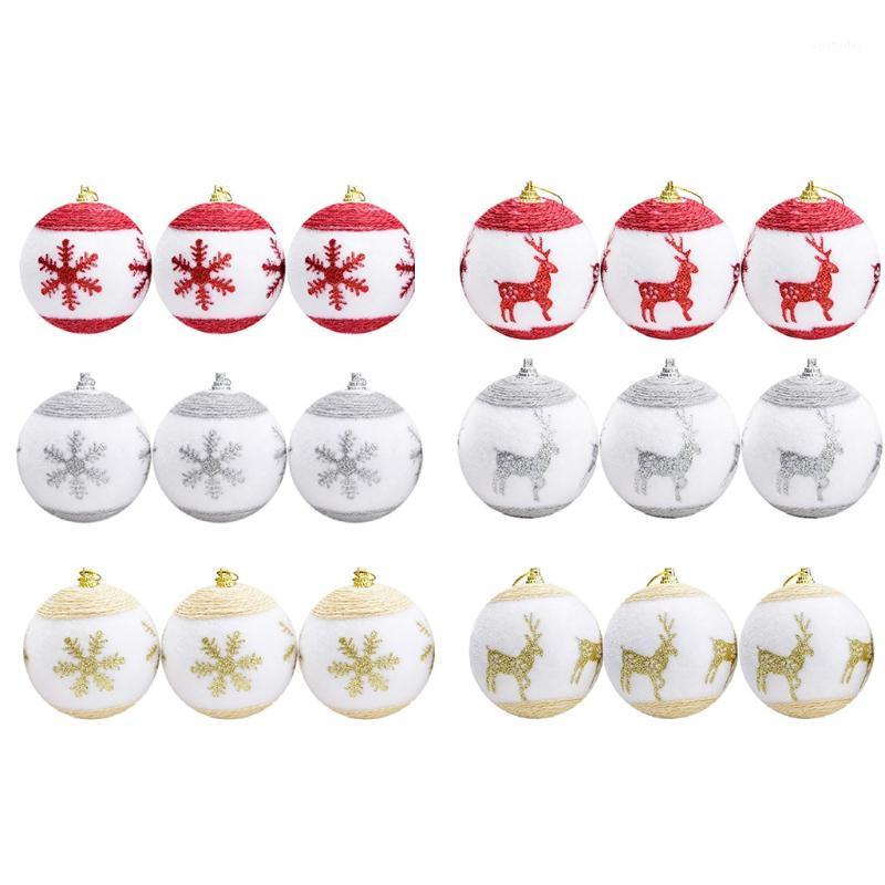 Party Decoration Christmas Ball Ornaments For Tree Decor Xmas Holiday 7.5CM 3PC
Party Decoration Christmas Ball Ornaments For Tree Decor Xmas Holiday 7.5CM 3PC