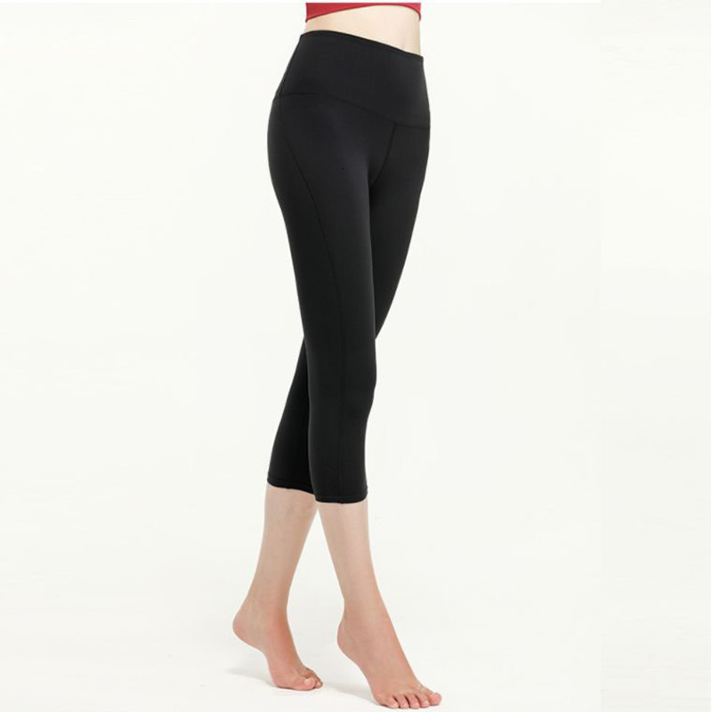 Women's Leggings Nude Lulu Quick-drying Peach Hip Dance Training Yoga Stretch Sports Fitness Cropped Pants, Black
Women's Leggings Nude Lulu Quick-drying Peach Hip Dance Training Yoga Stretch Sports Fitness Cropped Pants, Black