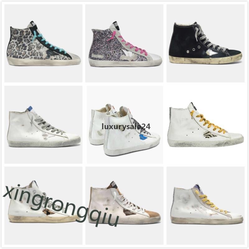 Italy Deluxe Brand Francy Sneakers High Shoe Sneaker Classic Leopard Do-old Dirty Shoe Designer Women Man Leath dSS Golden Luxury Gooses, Black
Italy Deluxe Brand Francy Sneakers High Shoe Sneaker Classic Leopard Do-old Dirty Shoe Designer Women Man Leath dSS Golden Luxury Gooses, Black