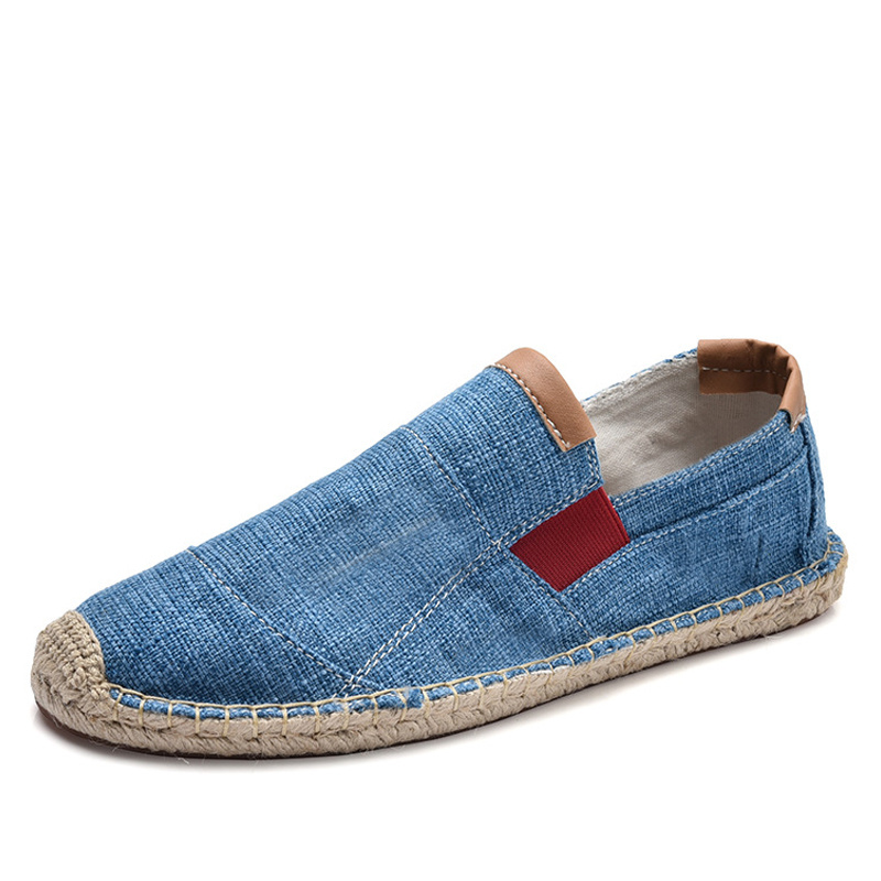 Newest Mens Shoes Casual Male Breathable Canvas Casual Shoes Men Chinese Fashion Soft Slip on Espadrilles for Men Loafers, Red
Newest Mens Shoes Casual Male Breathable Canvas Casual Shoes Men Chinese Fashion Soft Slip on Espadrilles for Men Loafers, Red