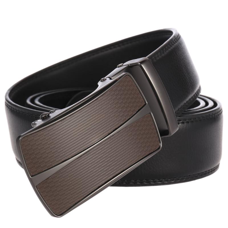 Men Belt Leather Automatic Buckle High Quality Male Fashion Jeans Chain Stretch Solid Luxury Bland Black FG333-3 Belts, Black;brown
Men Belt Leather Automatic Buckle High Quality Male Fashion Jeans Chain Stretch Solid Luxury Bland Black FG333-3 Belts, Black;brown