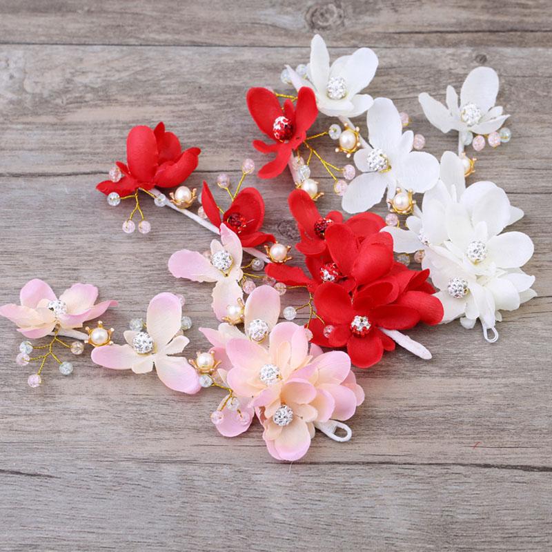 Hair Clips & Barrettes Bride Hairband Exquisite Handmade Glass Bead Pink Red Flowers Tiaras For Women Wedding Aniversary Jewelry Accessories, Golden;silver
Hair Clips & Barrettes Bride Hairband Exquisite Handmade Glass Bead Pink Red Flowers Tiaras For Women Wedding Aniversary Jewelry Accessories, Golden;silver