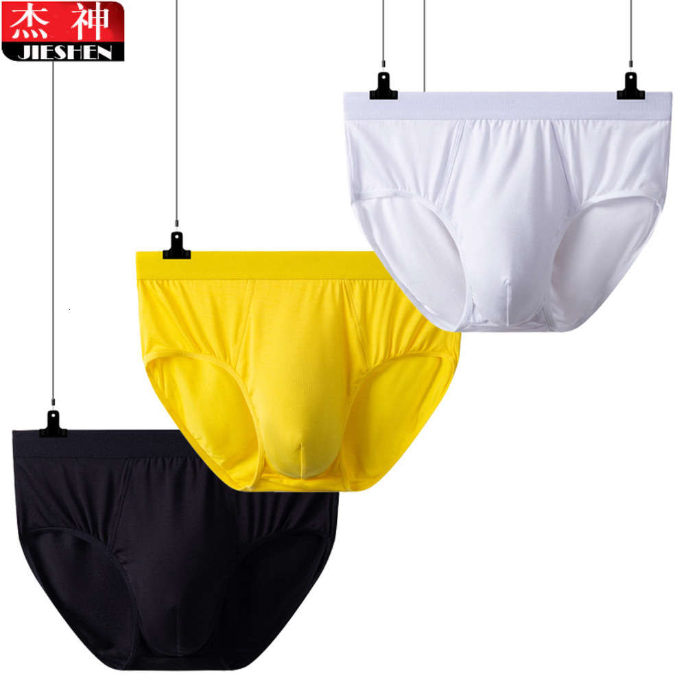 Men's underwear briefs, modal white yellow underwear, comfortable and breathable pants, Black;white
Men's underwear briefs, modal white yellow underwear, comfortable and breathable pants, Black;white
