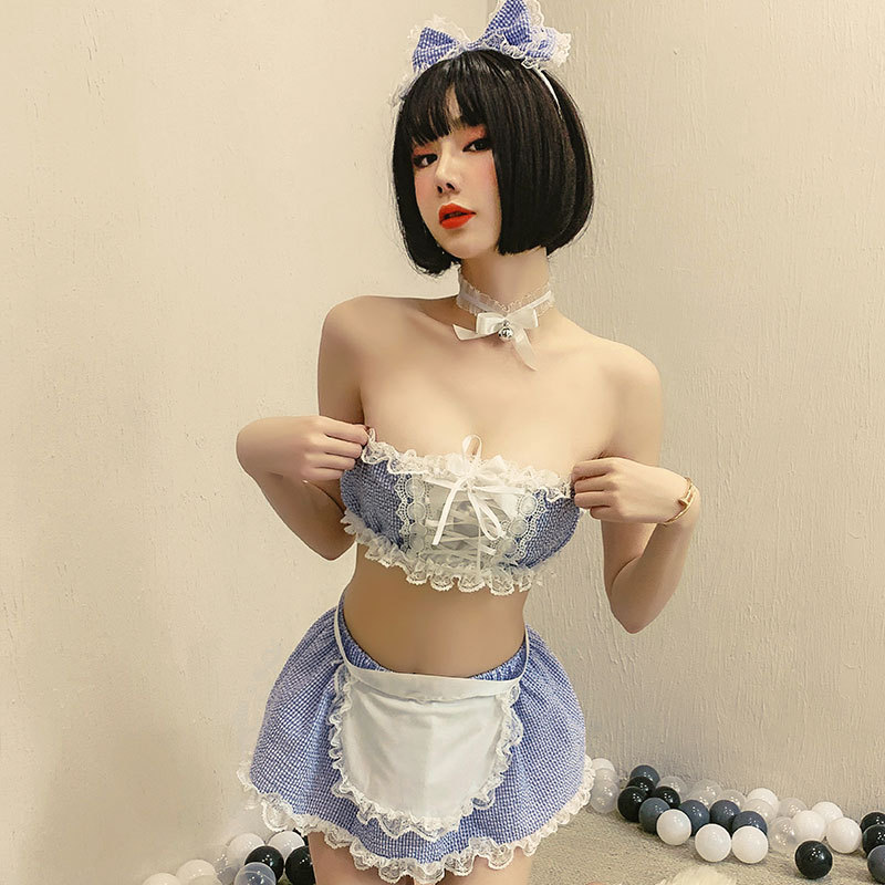 Sweet Sexy Cosplay Maid Uniform Temptation Lace Role Play Bunny Costumes Erotic Lingerie for Women Maid Outfits Kawaii Clothes, Red
Sweet Sexy Cosplay Maid Uniform Temptation Lace Role Play Bunny Costumes Erotic Lingerie for Women Maid Outfits Kawaii Clothes, Red