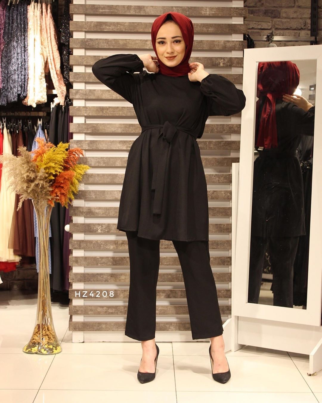 eid mubarak muslim sets 2 piece dubai abaya turkey pant hijab dress abayas for women islam clothing djellaba ensemble musulmane, Red
eid mubarak muslim sets 2 piece dubai abaya turkey pant hijab dress abayas for women islam clothing djellaba ensemble musulmane, Red