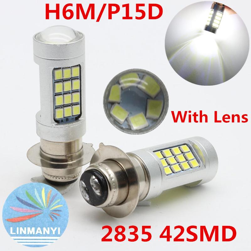 Car Headlights 2PCS H6M P15D 21W 2835 Chip 42SMD 42LED 900LM 6500K 12V High Power Brake Lights With Len Motorcycle Brack Lamps Taillight
Car Headlights 2PCS H6M P15D 21W 2835 Chip 42SMD 42LED 900LM 6500K 12V High Power Brake Lights With Len Motorcycle Brack Lamps Taillight