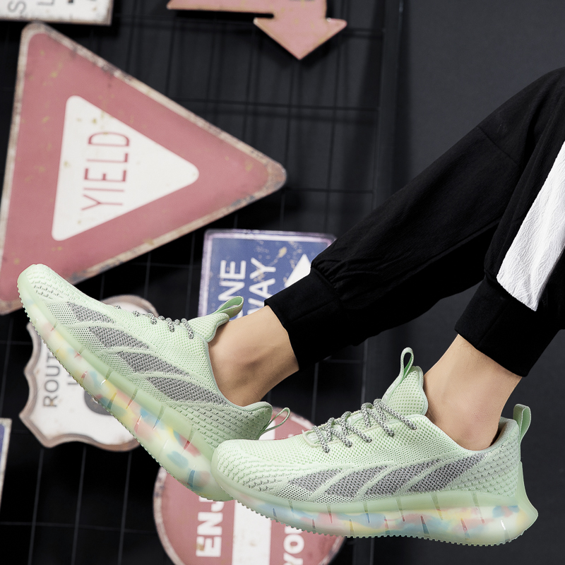 High Quality Summer Womens Mens Casual Running Shoes Student Outdoor Sports Sneakers Black White Green Size 39-45 Code 61-065
High Quality Summer Womens Mens Casual Running Shoes Student Outdoor Sports Sneakers Black White Green Size 39-45 Code 61-065