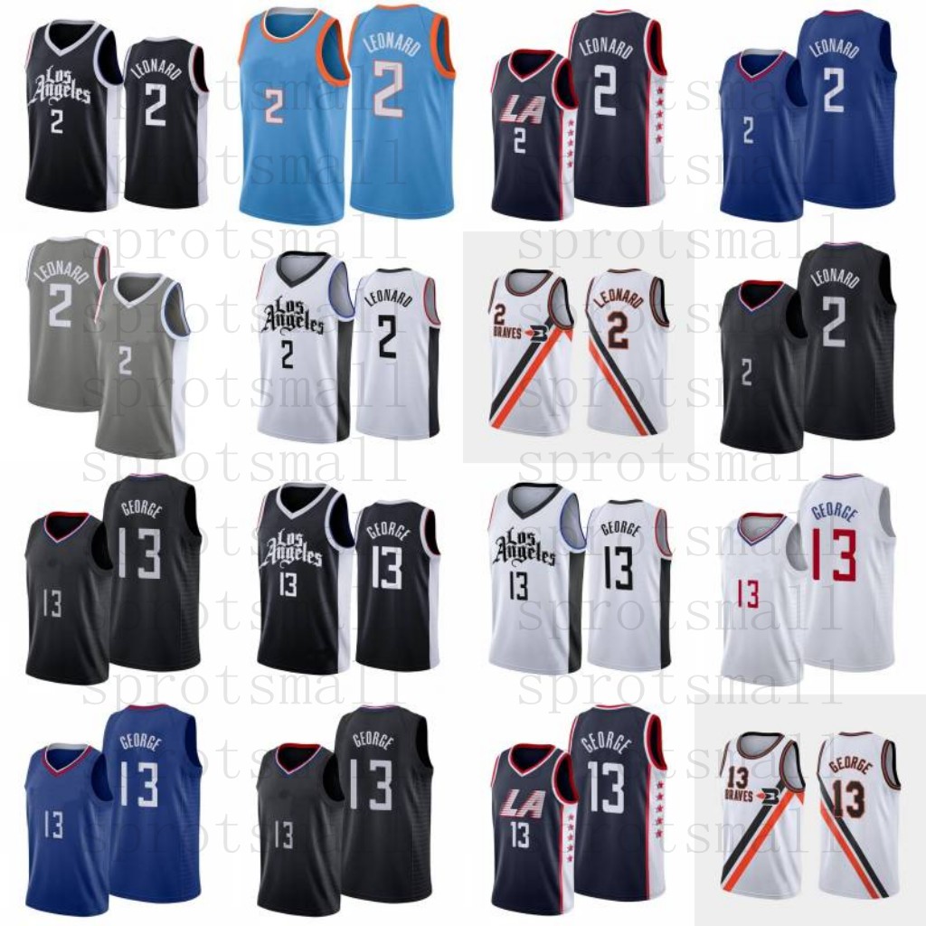 2 Leonard Basketball Jersey Mens City Paul 13 George Blue Black White Grey Sleeveless Shirt S-XXL
2 Leonard Basketball Jersey Mens City Paul 13 George Blue Black White Grey Sleeveless Shirt S-XXL