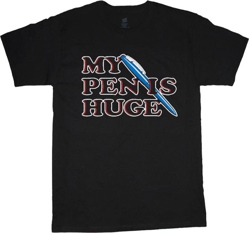 Men's T-Shirts 2021 Summer T-shirt My Pen Is Huge Letter Printing Pattern Loose Cotton O-neck High-quality Short-sleeved
Men's T-Shirts 2021 Summer T-shirt My Pen Is Huge Letter Printing Pattern Loose Cotton O-neck High-quality Short-sleeved