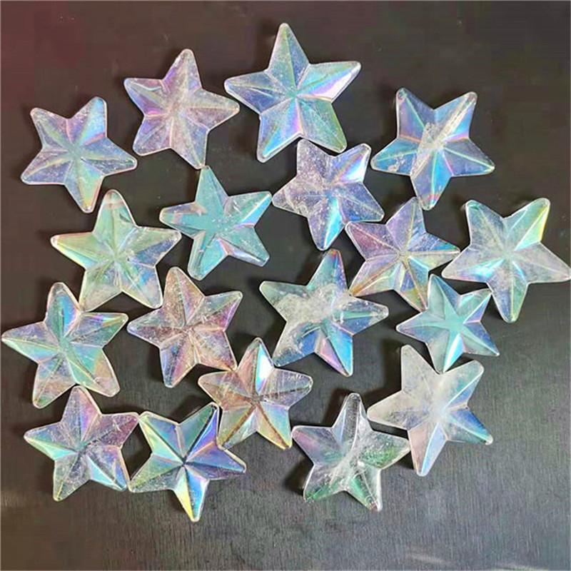 Decorative Objects & Figurines Crystal Ornament Healing Quartz Natural Angel Aura Clear Star For Room Decoration Gift
Decorative Objects & Figurines Crystal Ornament Healing Quartz Natural Angel Aura Clear Star For Room Decoration Gift
