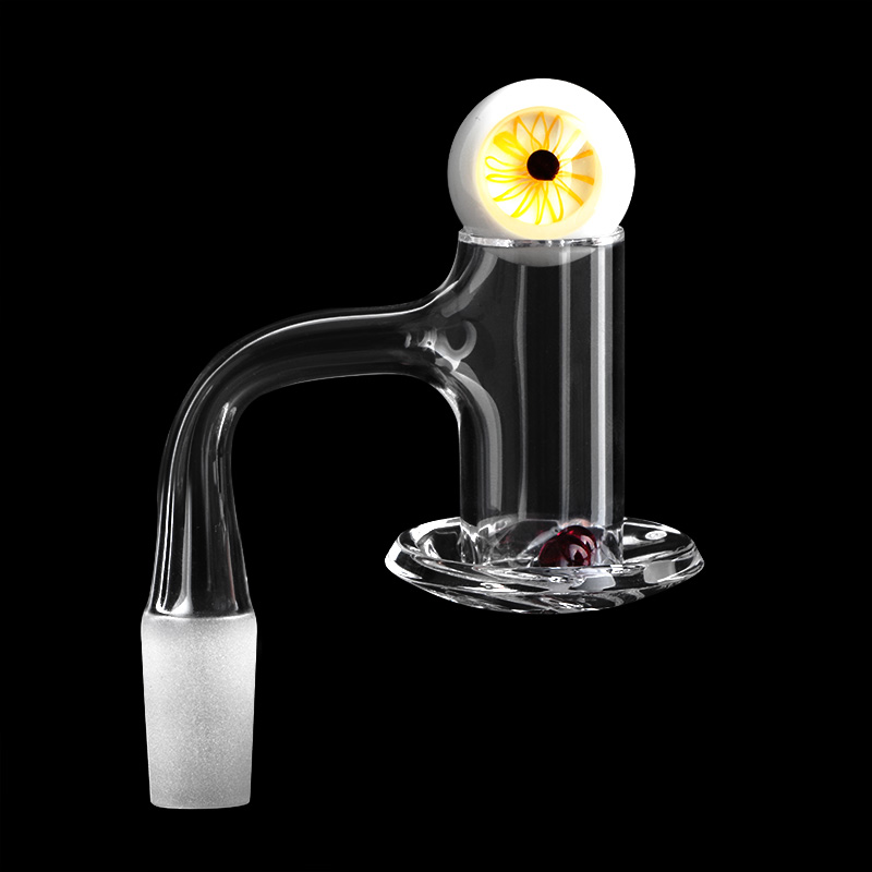 High Quality Full Weld Beveled Edge Smoking Blender Quartz Banger With Glass Marbles & Ruby Pearls 20mmOD 10mm 14mm 18mm Nails For Bongs
High Quality Full Weld Beveled Edge Smoking Blender Quartz Banger With Glass Marbles & Ruby Pearls 20mmOD 10mm 14mm 18mm Nails For Bongs