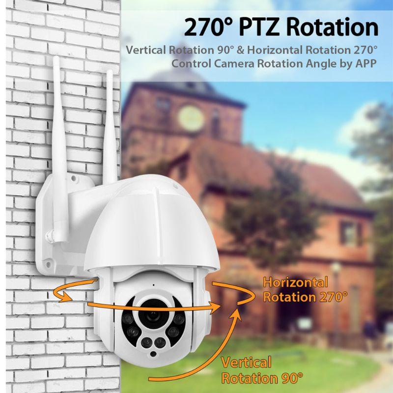 K38D 1080P Wireless Security Camera Speed Dome 4X Digital Zoom Outdoor IP66 Waterproof Surveillance Camara High Quality CCTV Lens
K38D 1080P Wireless Security Camera Speed Dome 4X Digital Zoom Outdoor IP66 Waterproof Surveillance Camara High Quality CCTV Lens
